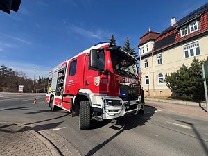 Schwerer Unfall in der Sondersh&auml;user Innenstadt