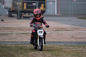 Peter Blei auf der Motorradmesse Erfurt