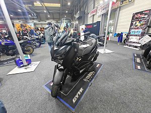 Peter Blei auf der Motorradmesse Erfurt