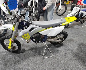 Peter Blei auf der Motorradmesse Erfurt