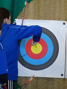 Das Nordh&auml;uer Bowteam bei der Deutschen Bogensch&uuml;tzen-Meisterschaft in Bersenbr&uuml;ck