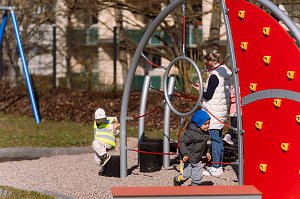 Spielplatz Bad Nauheimer Stra&szlig;e in Bad Langensalza, an "Nutzer" &uuml;bergeben