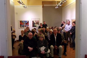 Vernissage gestern Abend im Kunsthaus Meyenburg