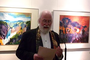 Vernissage gestern Abend im Kunsthaus Meyenburg
