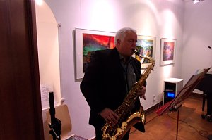 Vernissage gestern Abend im Kunsthaus Meyenburg