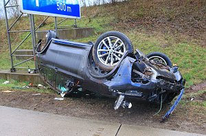Unfall auf der A38 heute Nachmittag