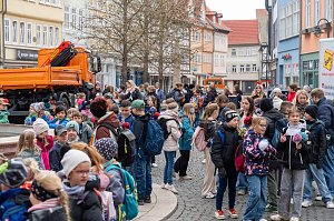 Fr&uuml;hjahrsputz und Stadt-Verbommeln in Bad Langensalza