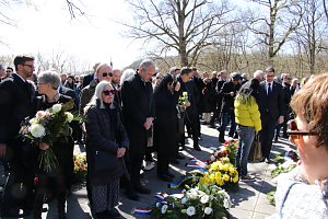 Gedenken zum 80. Jahrestag der Befreiung des KZ Mittelbau-Dora