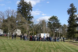 Er&ouml;ffnung des neu gestalteten Nordh&auml;user Ehrenfriedhofs 