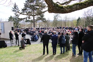 Er&ouml;ffnung des neu gestalteten Nordh&auml;user Ehrenfriedhofs 