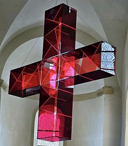 Ludger Hinse verbindet mit seinem Gro&szlig;kunstwerk "LICHTwege" 22 Orte