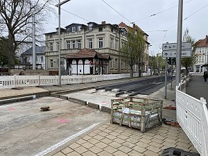 Baustellenreport Bahnhofstraße Nordhausen