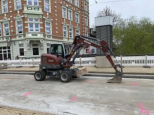 Baustellenreport Bahnhofstraße Nordhausen