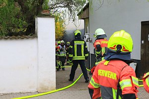 Scheunenbrand in Uthleben