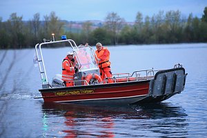 Gro&szlig;einsatz am M&ouml;wensee