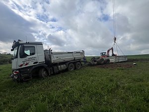LKW-Unfall bei Badra