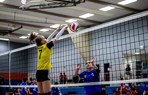 Erfolg im Volleyball-Krimi - die Humboldt-Sportlerinnen brachten es zu Bronze