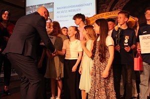 27. Kyffh&auml;user Sportgala im Burghof am Kyffh&auml;user