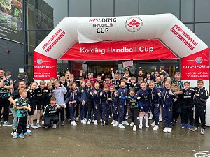 Erfolgreiche Nordh&auml;user Handballkids in Kolding