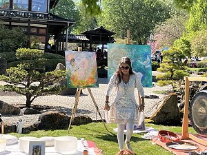 Hanami im Japanischen Garten