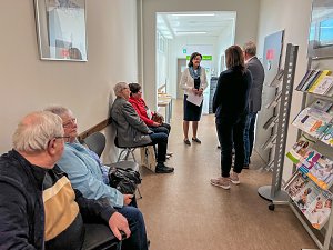 Gro&szlig;es Interesse bei der Patientenservicestelle "PASST"in Artern