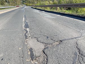 Schlechter Zustand der Martin-Andersen-Nex&ouml; Stra&szlig;e