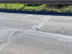 Schlechter Zustand der Martin-Andersen-Nex&ouml; Stra&szlig;e
