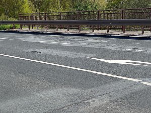Schlechter Zustand der Martin-Andersen-Nex&ouml; Stra&szlig;e