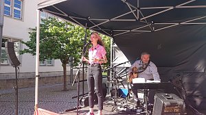 1. Mai auf dem Nordh&auml;user Rathausplatz