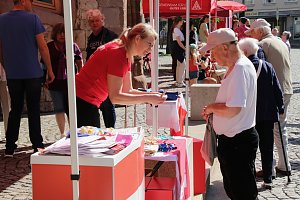 1. Mai auf dem Nordh&auml;user Rathausplatz