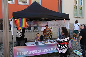 1. Mai auf dem Nordh&auml;user Rathausplatz