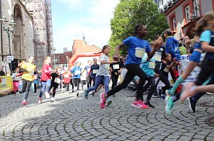 1. Lauf Sch&uuml;lerinnen und Sch&uuml;ler: Drei T&uuml;rme Lauf in Bad Langensalza