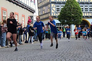 1. Lauf Sch&uuml;lerinnen und Sch&uuml;ler: Drei T&uuml;rme Lauf in Bad Langensalza