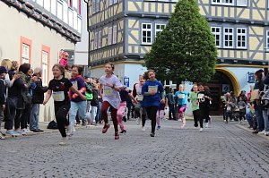 1. Lauf Sch&uuml;lerinnen und Sch&uuml;ler: Drei T&uuml;rme Lauf in Bad Langensalza