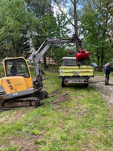 Arbeitseinsatz in Friedrichsthal
