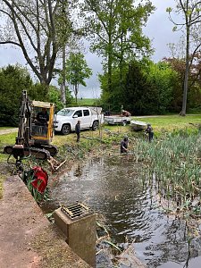 Arbeitseinsatz in Friedrichsthal