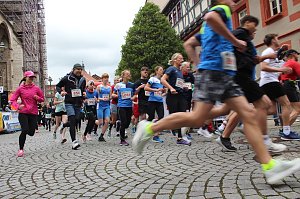 3. Lauf beim Drei T&uuml;rme Lauf in Bad Langensalza