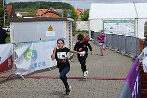 Auf der Zielgerade beim 11. Harztorlauf