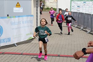 Auf der Zielgerade beim 11. Harztorlauf