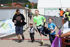 Auf der Zielgerade beim 11. Harztorlauf