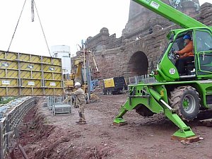 St&uuml;tzmauer am Kyffh&auml;user