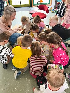 Projekttag zum Thema Abfall bei den Helbeg&auml;nschen in Rockstedt