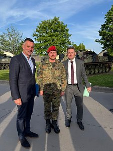 Nordth&uuml;ringer Unternehmer zu Gast in der Kaserne