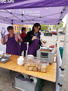 Aktion einmal essen macht zweimal satt in Sondershauswen