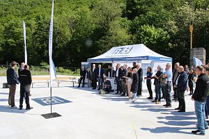 Grundsteinlegung f&uuml;r die neue Ilfelder Grundschule 