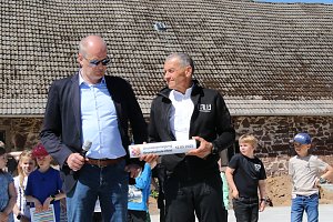 Grundsteinlegung f&uuml;r die neue Ilfelder Grundschule 