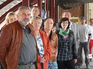 Bei Richtfest strahlte Sonne
