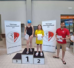 Der Nordhäuser Schwimmverein war mit einem Trio nach Jena zum Thüringer Schwimmertreffen gereist