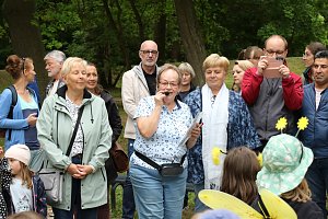 Anwassern im Stadtpark