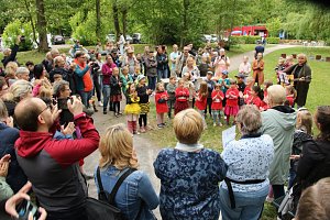 Anwassern im Stadtpark